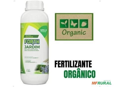 Adubo Fertilizante Orgânico Forth Jardim Concentrado 1 Litro em 601500