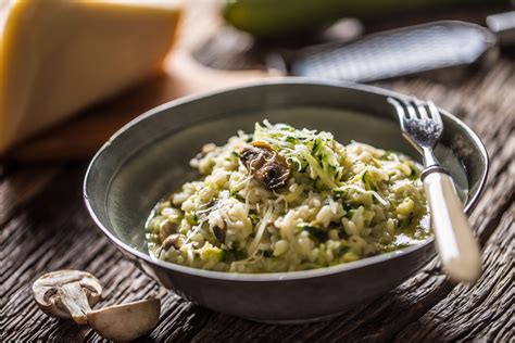 Recette Risotto aux courgettes Mon Marché