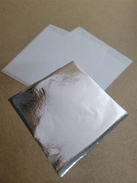 Silver Foil Sheet 3pcs Kandy Kraft