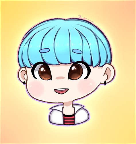 Bts Suga Chibi By Pinipy On Deviantart