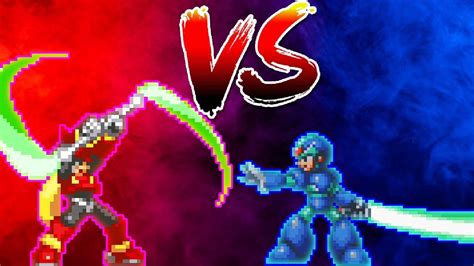 Megaman Mugen X VS Zero YouTube