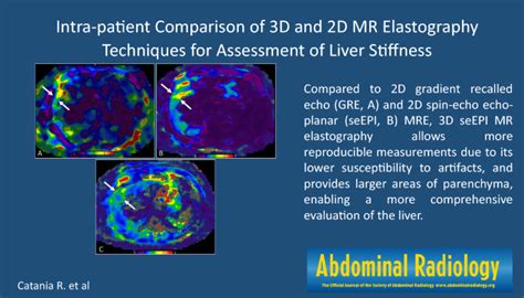 Intra Patient Comparison Of D And D Magnetic Resonance Elastography