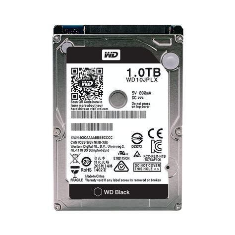 Жесткий диск для ноутбука 2.5" 1TB WD (WD10JPLX) – фото, отзывы ...