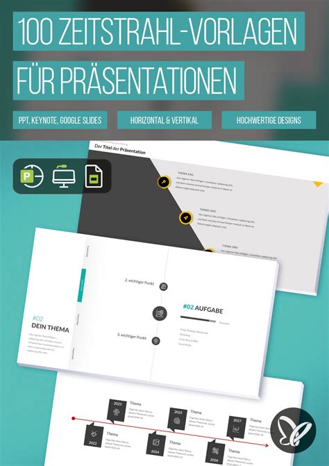 Über 100 Zeitstrahl Vorlagen für PowerPoint Keynote Google Slides