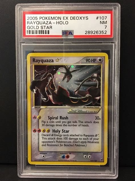 Auction Prices Realized Tcg Cards 2005 Pokemon Ex Deoxys Rayquaza Holo