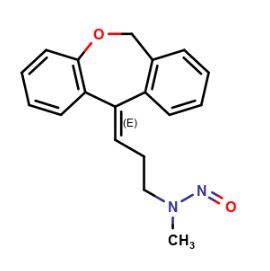 N Nitroso Desmethyl E Doxepin Doxepin Nitrosamine Impurities