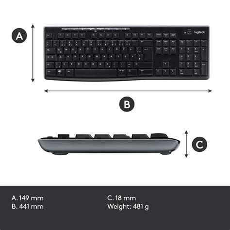 Logitech Mk270 Wireless Keyboard And Mouse Combo As Computers