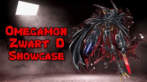 Omegamon Zwart D Showcase Digimon Masters Online YouTube