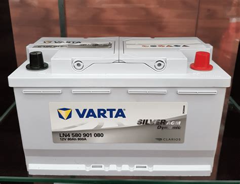 Ắc Quy Varta AGM LN4 580901080 12V 80Ah