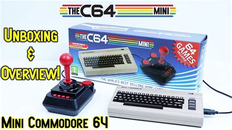 The C64 Mini Unboxing And Review Commodore 64 Classic Edition Youtube