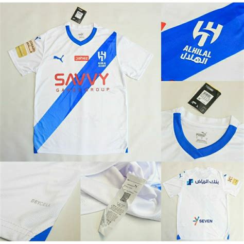 Jual Jersey Al Hilal Away 2023 2024 Grade Ori Import Baju Sepak Bola