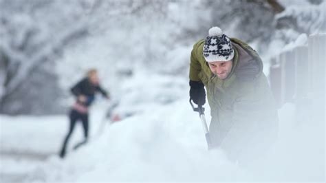 Stay Safe While Shoveling Snow Youtube