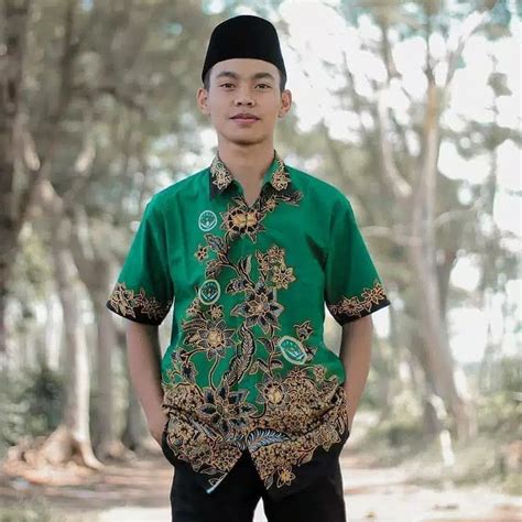 Baju Kemeja Batik IPNU IPPNU Koko NU Batik IPPNU IPNU Nasional