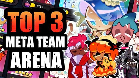 TOP 3 META TEAM ARENA MAY 2022 COOKIE RUN KINGDOM YouTube