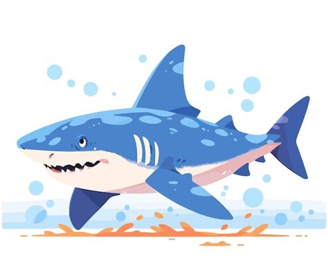 Premium Vector Shark Vector Illustration