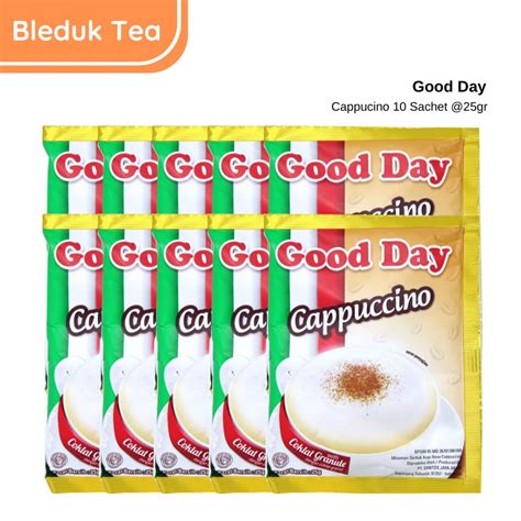 Jual Good Day Cappucino 1 Renteng 10 Sachet X 25gr Kopi Shopee