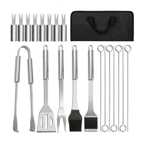 Ensemble D Outils De Barbecue Pi Ces D Ustensiles Pour Barbecue