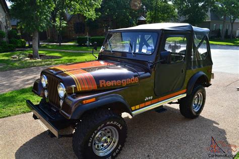 Cj7 Renegade Brown Excellent Condition Original Paint Job