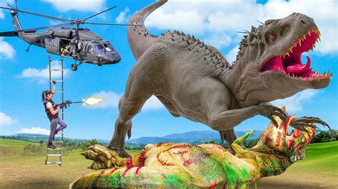 The Best Of Dinosaur Attack T Rex Vs Godzilla Dinosaur Battles In