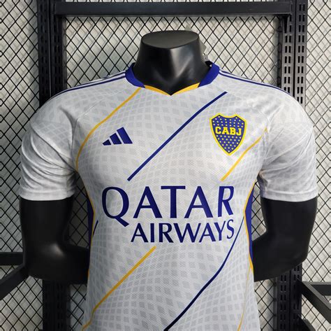 Boca Juniors Blanc Version Du Joueur Speciale Maillots De