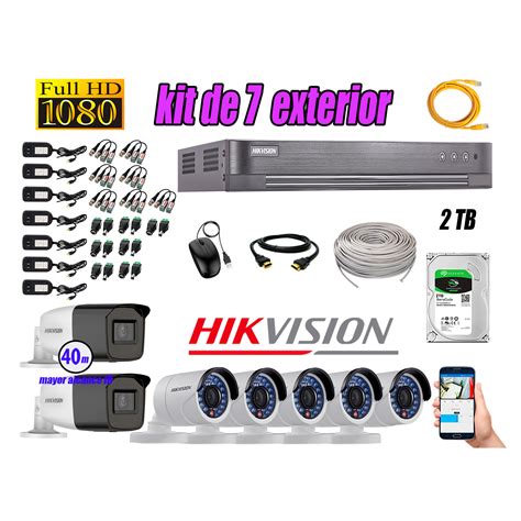 Ripley Kit C Mara Seguridad Hikvision Ri F F V