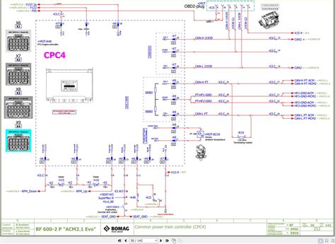 Bomag BF 600 2 P ACM2 1 EVO Function 252 Wiring Diagram 2014 EN IT