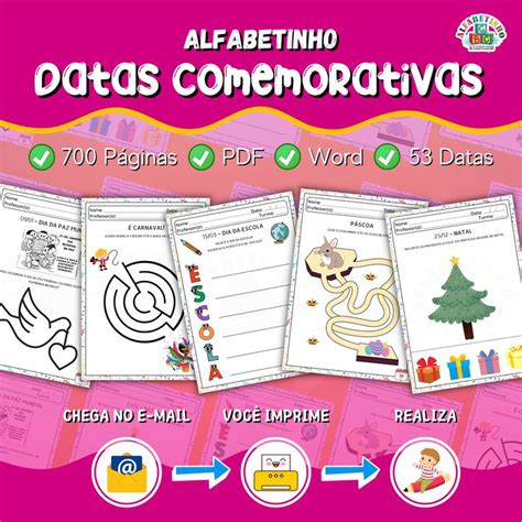 Atividade Sobre Datas Comemorativas - Atividades Datas Comemorativas | Atividades do jardim de infância ...