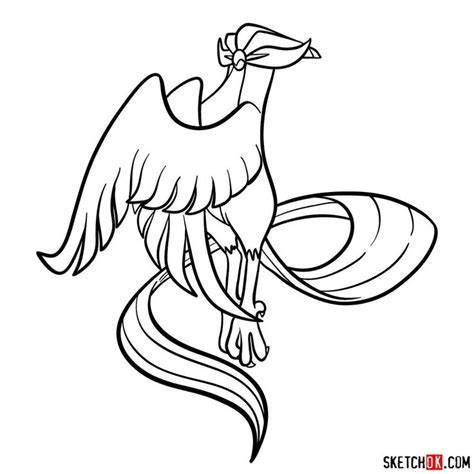 How To Draw Articuno Galarian Form Pokemon Coloring Pages Pokemon