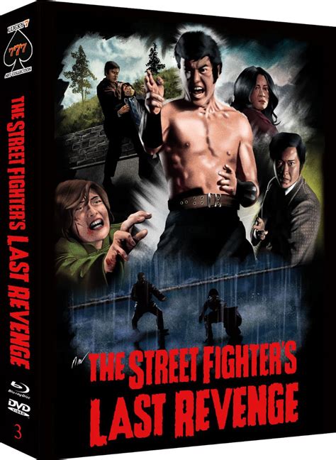 The Street Fighters Last Revenge Blu Ray DVD Limited 777 Edition