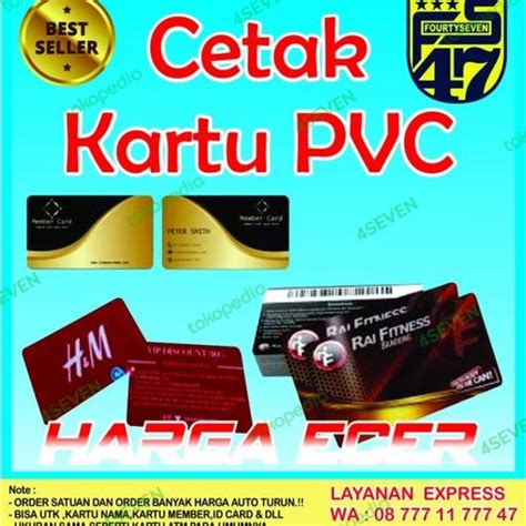 jual custome kartu pvc kartu anggota kartu member id card