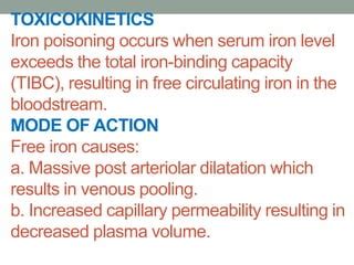 Presentation on iron poisoning | PPT