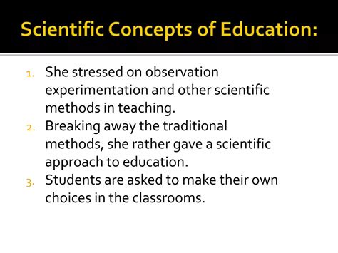 Contributions Of Maria Montessori PPT