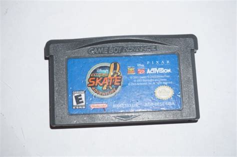 Disneys Extreme Skate Adventure Nintendo Game Boy Advance 2003 For