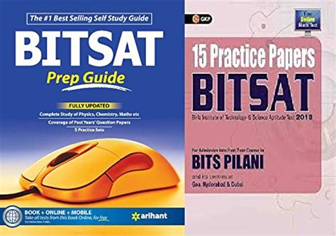 Amazon In Buy Arihant Bitsat Guide Practice Set To Bitsat Book