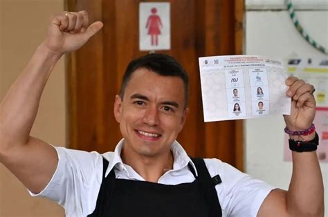 Elecciones En Ecuador Daniel Noboa Gan El Balotaje Y Se Convirti En