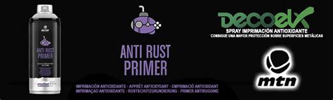 Spray Imprimación Antioxidante MTN PRO Anti Rust Primer 400ml