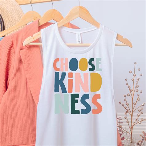 Mental Health Awareness Workout Tank Positivity Mindset Tank Choose Kindness Tank Top Yoga Tank