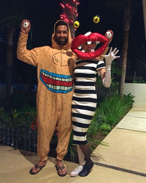 Aaahh! Real Monsters Costume | 90s nickelodeon couples costume | Oblina ...