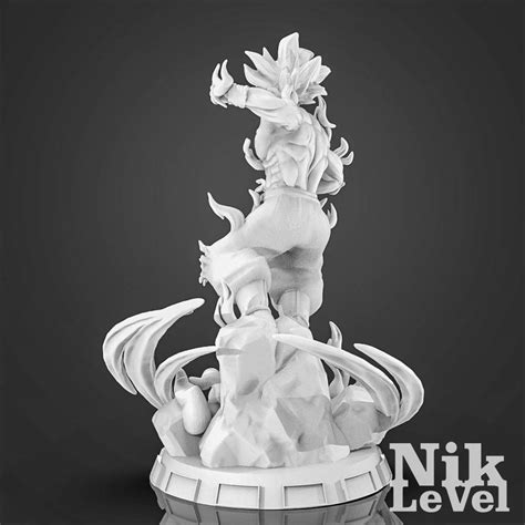 Son Goku Ultra Instict Dragon Ball D Printable D Model D Printable