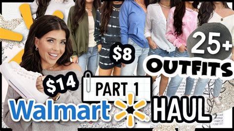 WALMART HAUL 2021 HUGE Walmart Try On Clothing Haul 25 OUTFITS