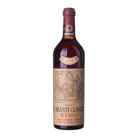 1962 Chianti Luigi Cecchi VIATEMPIA