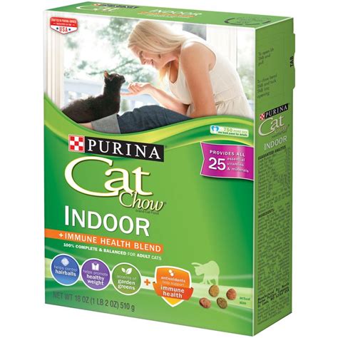 Purina Cat Chow Indoor Adult Dry Cat Food 18 Oz Box Reviews 2020