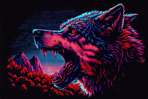 Cool Drawings Of Wolves Howling At The Moon