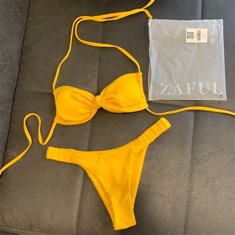 Zaful Swim Nwt M Zaful Bikini Set Poshmark