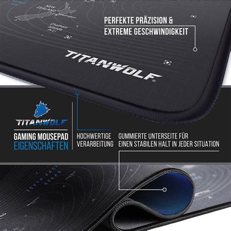 Titanwolf Global Wolf Xxl Speed Gaming Mauspad Ab