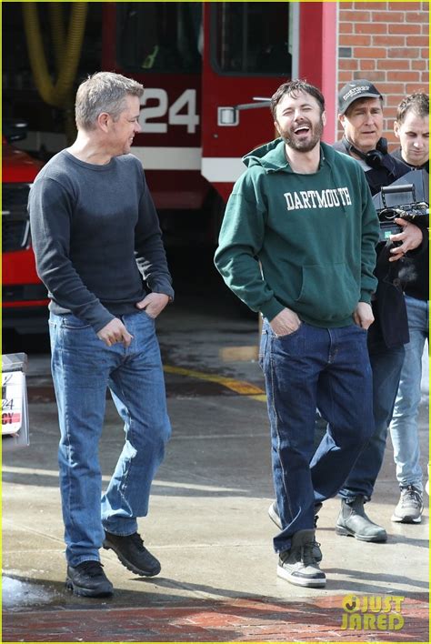 Photo: matt damon casey affleck film the instigators in boston 01 | Photo 4912040 | Just Jared ...