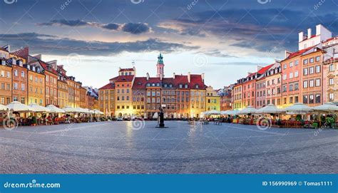 market square  warsaw poland editorial stock image image  market