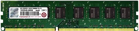 Transcend DDR3 RAM 8GB PC1600 ECC