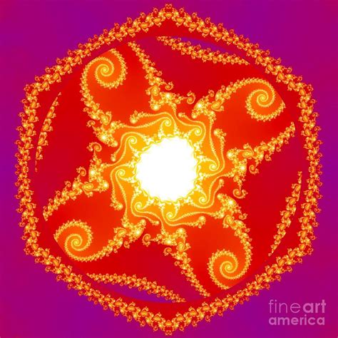 Fractal art with fibonacci spiral Digital Art by Olga Rubio Manzano ...