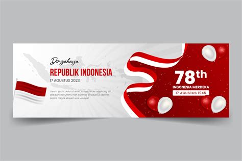 Indonesia Independence Day August Th Vector Art At Vecteezy